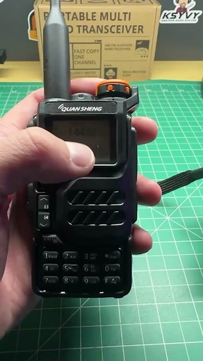 Air Copy frequency settings via radio #quansheng