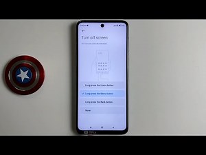 How to use the navigation bar to turn off the phone screen on Xiaomi Redmi Note 9 Pro Android 11