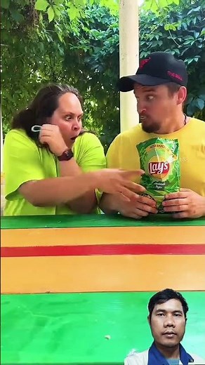 Mom just snacks on cucumber⁉️🤣