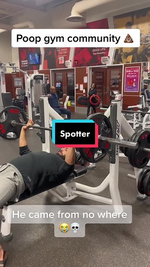 Always looking to ruin your pr #gymtok #fyp #fail #benchpress #fittok