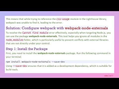 How to Fix webpack Error: Cannot find module on Node.js (webpackEmptyContext)
