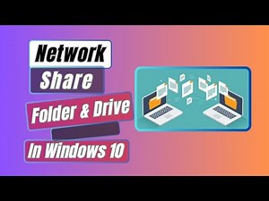 How to Network Share Folder and Drive in Windows 10