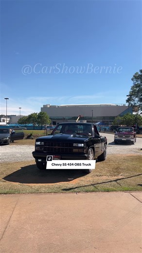 Black Chevy SS 454 OBS On Forgiato Wheels at 2025 Show