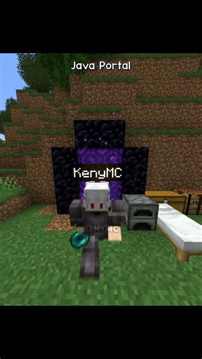 Bedrock Portal Vs Java Portal 🔥💀