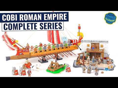 COBI Roman Empire - Complete Series of Ancient Military (Speed Build Review)