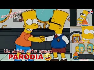 Los simpson dominicano🇩🇴| Un bart alta gama y un bart con flow bajame lo coco🥥🤣|| tobi dominicanl