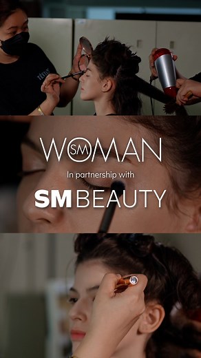 BTS: On set for a very special and chic collaboration between #SMWoman and #SMBeauty. Enjoy this behind-the-scenes look! | SM Fashion