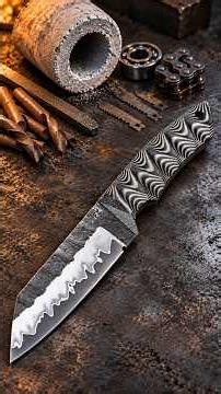 I Melted 5 Different Steels Into ONE Knife 🔥
