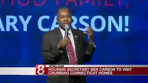3.4K views · 25 reactions | Housing Secretary Ben Carson will come to Connecticut tomorrow to tour one of thousands of homes plagued by crumbling foundations. Here's more on that and on other stories we're following. | WTNH News 8 | Facebook