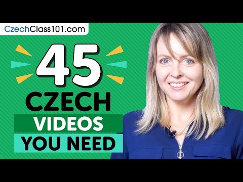 Learn Czech: 45 Beginner Czech Videos You Must Watch