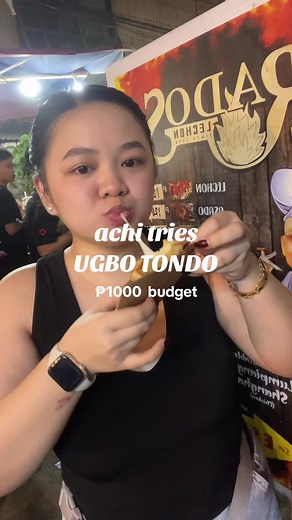 Achi Tries Ep.3 | UGBO Tondo Street Food Adventure 🍢🍤