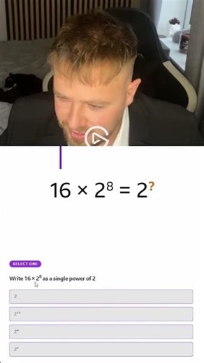 I'm really good at math