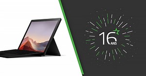 Jeu-concours – 16 ans des Numériques : gagnez une Microsoft Surface Pro 7