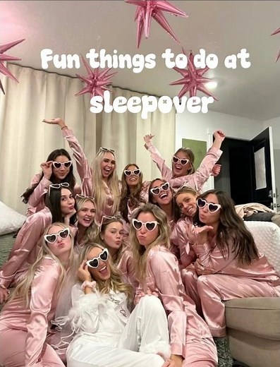 Fun things to do at sleepover # shorts