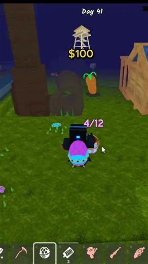 🫣Hidden Bases VS Evil Bunny 🐇 #roblox #viral #99nightintheforest #shorts