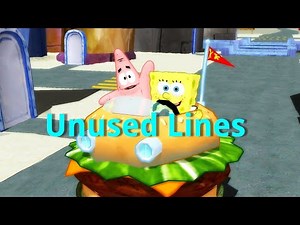 Unused Patty Wagon Voice Lines from The SpongeBob Movie Game