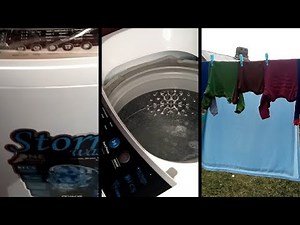 Laundry Routine//How To Use Automatic washing Machine Manually!