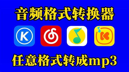 万能的音频格式转换器，任意音乐软件下载的特殊格式歌曲都可以转成mp3格式