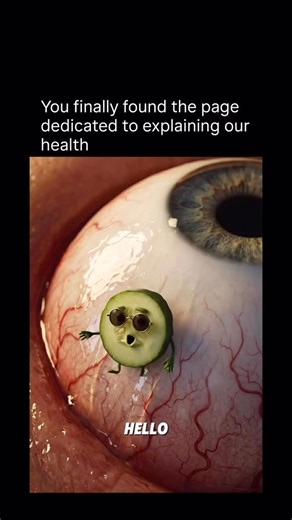 Health Secrets Simplified 🧬 on Instagram: "Placing cucumber slices on the eyelids helps tired eyes because cucumbers are made mostly of water and provide an immediate cooling and hydrating effect. The cool temperature helps constrict blood vessels around the eyes, which can reduce puffiness and the heavy, swollen look that often comes from long hours of screen exposure. This vasoconstriction also helps calm redness and gives the eye area a more refreshed appearance. Cucumbers also contain antio