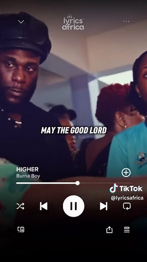 Higher - Burna Boy (Lyrics) | God's Blessing and Sickness Journey