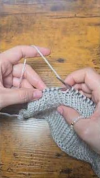 Como hacer estas bonitas dism. dobles ‪@loveandneedles‬ #tejidos #tutorial #knitting #knit