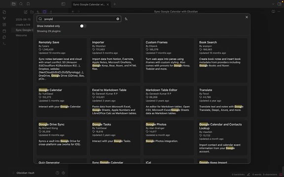 How to Sync Google Calendar with Obsidian (Quick & Easy)