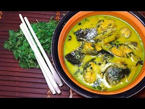 Fish Lemongrass Coconut Milk - Fish Head Stew - Fish Stew - Salmon Stew