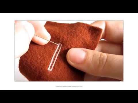 Wie näht man ein Knopfloch?