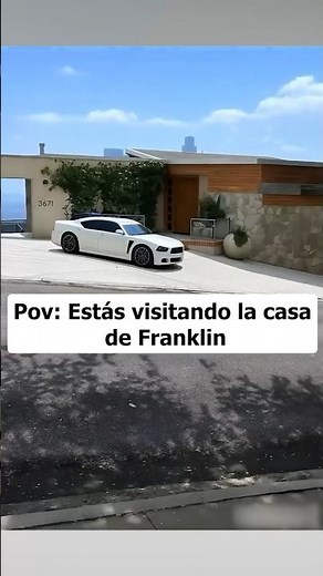 Visitando la CASA DE FRANKLIN en la VIDA REAL en GTA 5 #gta #gta5