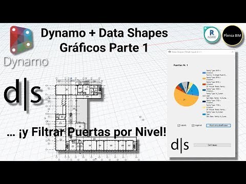 Dynamo + Data-Shapes Parte 1¡Filtrar elementos por nivel en Dynamo y Crear Gráficos al instante!