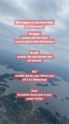 65 reactions · 13 shares | Follow me for more business mindset ideas, ways to be financial free and tips so you can live your best life and provide the best for your loved ones! #fyp #mortage #trust #will #family #lifeinsurance #morgage #livingwill #livingtrust #financialliteracy #angiedunn | Angela Dunn | Facebook