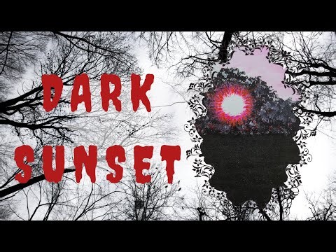 Fire on the East Simple Gouache Real Time Tutorial