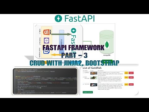 FastAPI CRUD Operation with Jinja2, Bootstrap5, HTML5 and MongoDB