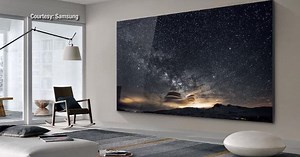 219-inch television unveiled by Samsung
