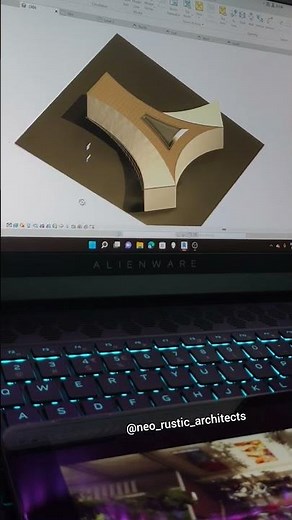 Revit Parametric Roof..... #revit #parametric #3d