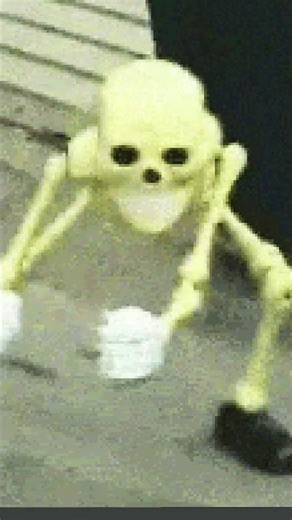 dancing skeleton crazy pips