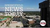 Cars at Springfield Airport smashed up after hail storm