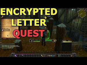 Encrypted Letter Quest (WoW Classic)
