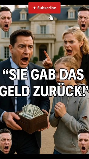 Armes Mädchen gibt verlorene Geldbörse zurück – Was dann passiert, ist unglaublich! Teil 5