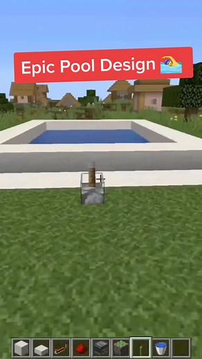 Epic Pool Design 🏊‍♂️ Tutorial for Minecraft Builders