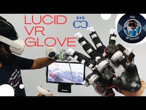 Making DIY VR Haptic Glove | Lucas VR Tech/ LucidVR
