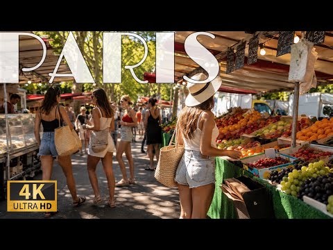 🇫🇷Paris 4K 120FPS] Hidden Paris: Traditional Markets & Flea Markets Loved by Locals 12/July/2026