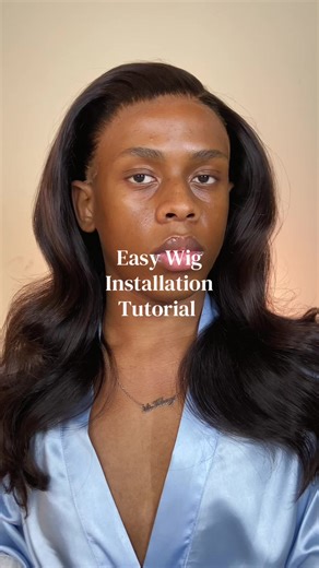Easy Curly Frontal Wig Installation Tutorial