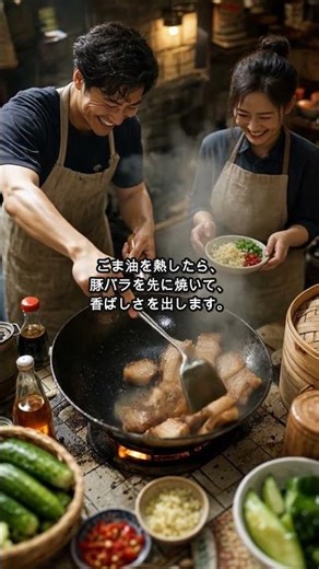 豚バラときゅうりの中華炒め｜ミニチュア中華厨房