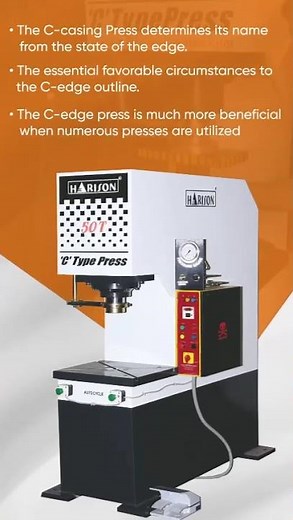 C-Frame Hydraulic Press Manufacturers | Hari Engineering Works
