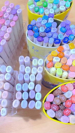 コピックの色の集め方 - アルコールマーカーのコピックの使い方