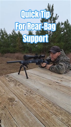 Precision Rifle Rear-Bag Support Tip