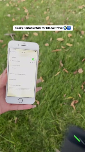 No need for a sim card, connect to the global network,this portable WiFi is crazy.#portablewifi #travel #goabroad #tourist #MustHave