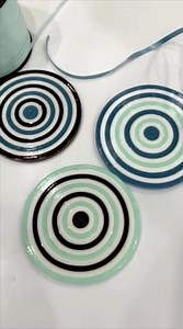 2.3K views · 48 reactions | Make coasters out of curling ribbon! #ribbon #ribboncraft #coasters #diycoasters #crafts #uniquecrafts #upcycledcraft #diycoasters | Chica and Jo | Facebook