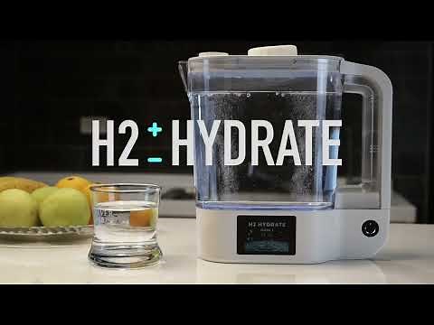 Qlife H2 Hydrate H2 Hydrogen Water Enriched H2 Water Pitcher - Qlife Hydrogen Solutions